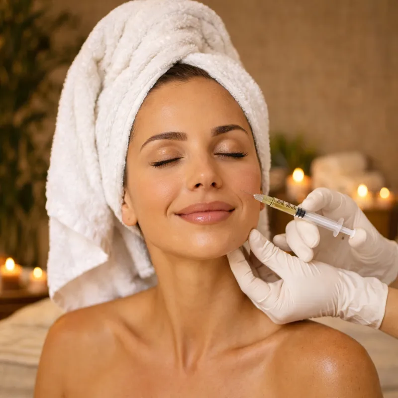 Treatment setting at Grace Aesthetics