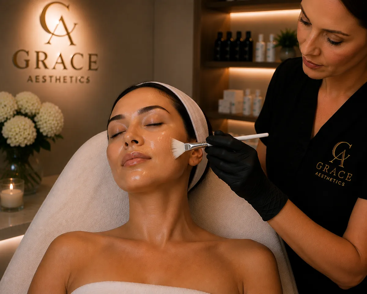Glass Skin Facial treatment at Grace Aesthetics, Northampton