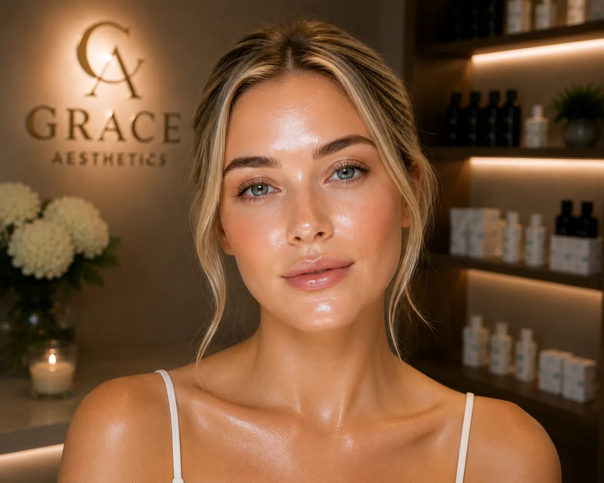 Glass Skin Facial: clinic setting