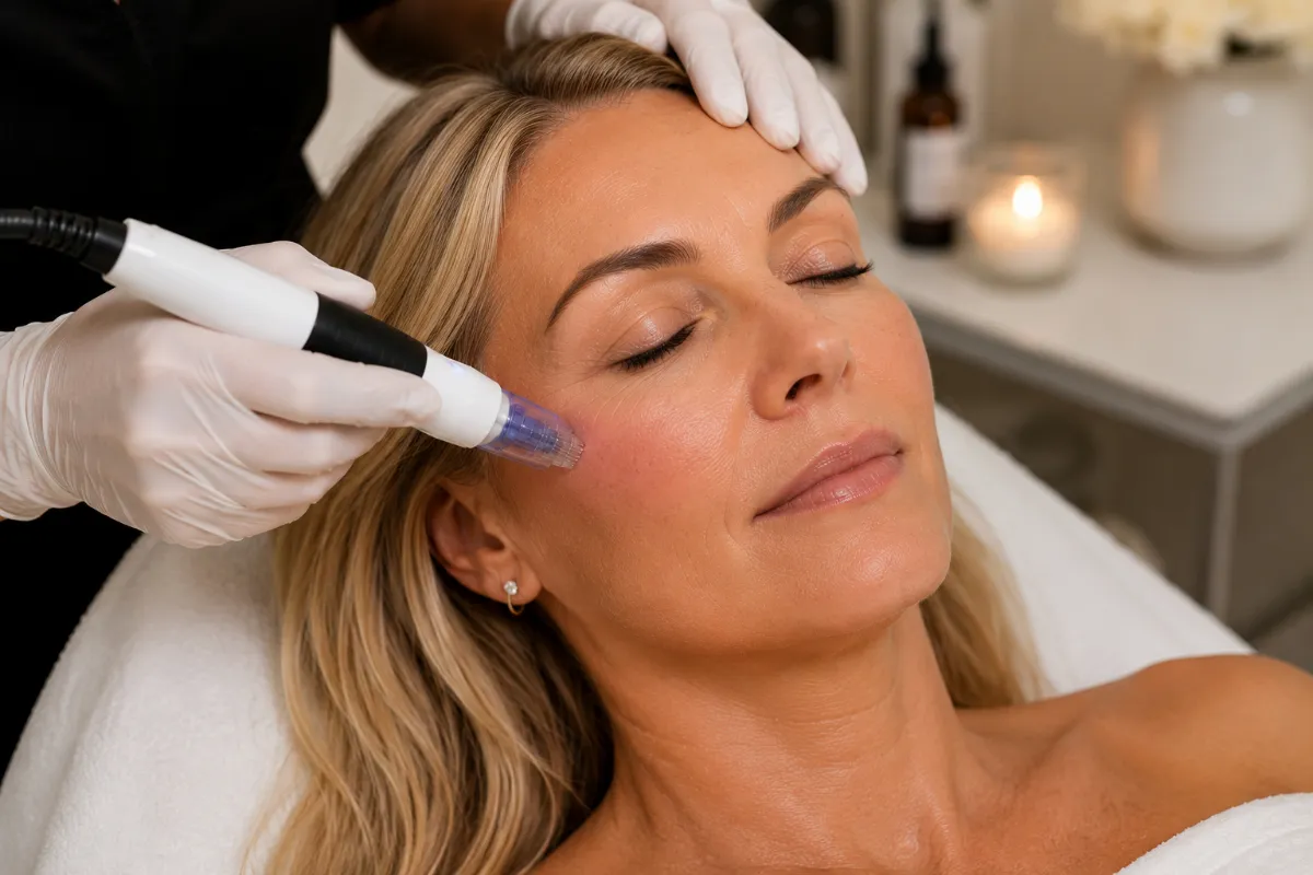 RF Microneedling: treatment detail