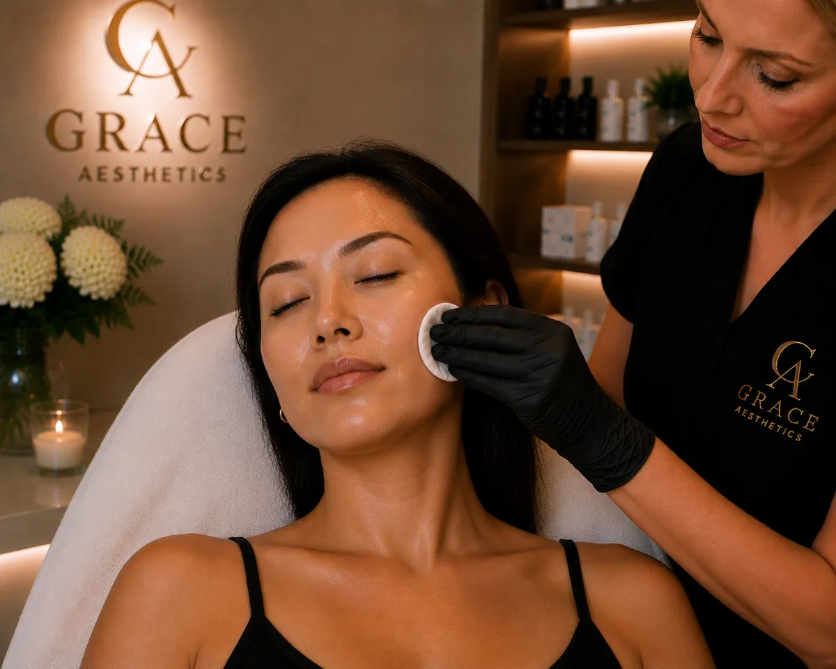 Sensitive Skin Facial treatment at Grace Aesthetics, Northampton