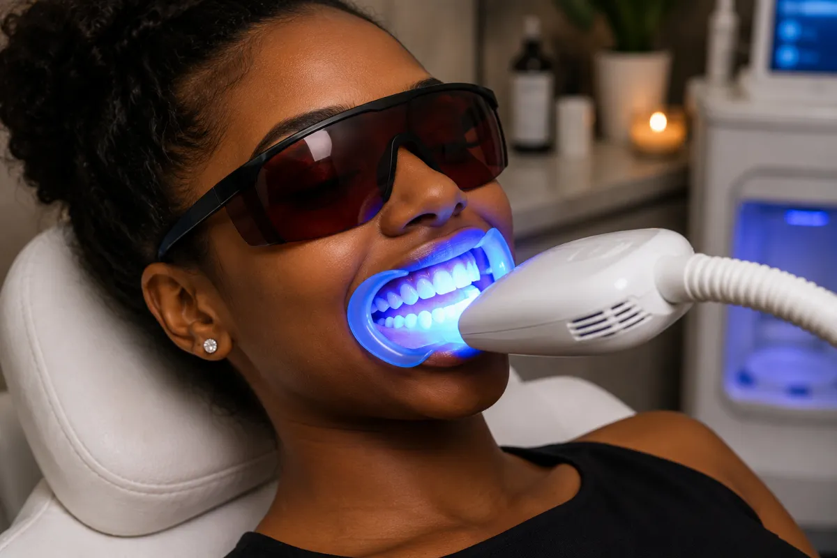 Teeth Whitening treatment at Grace Aesthetics, Northampton